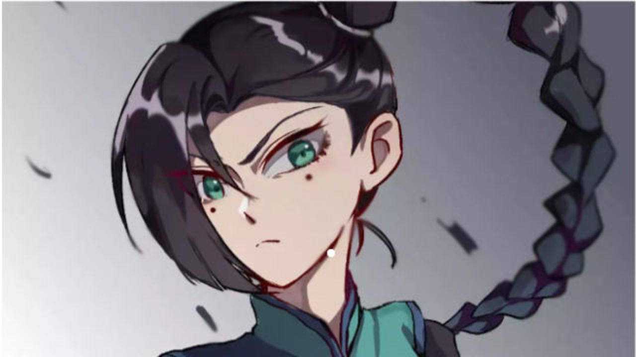 梅花十三头发放下来的那一刻,简直爱了爱了,这秀发全靠飘柔