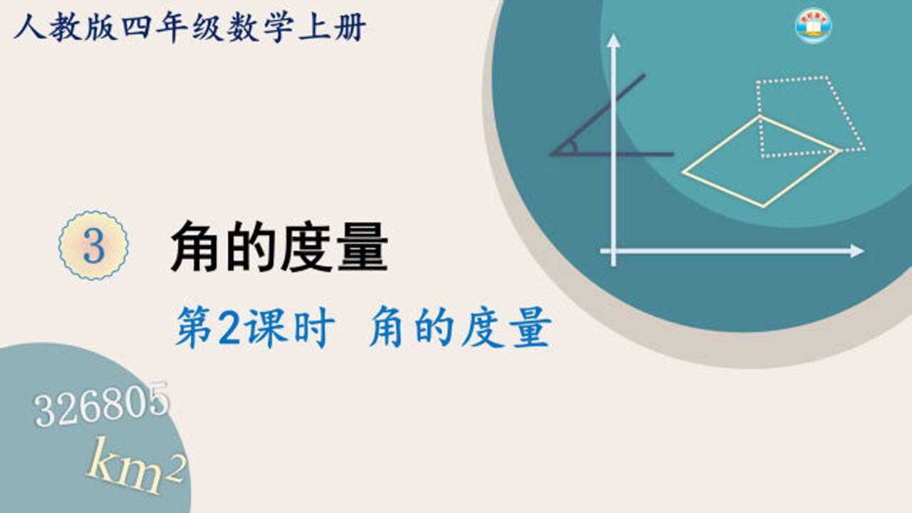 人教版数学四年级上册第三单元2.角的度量_高清