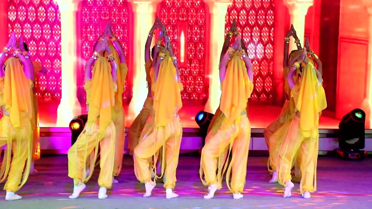 印度舞《阿拉伯之夜》紫金县舞缘艺术培训基地