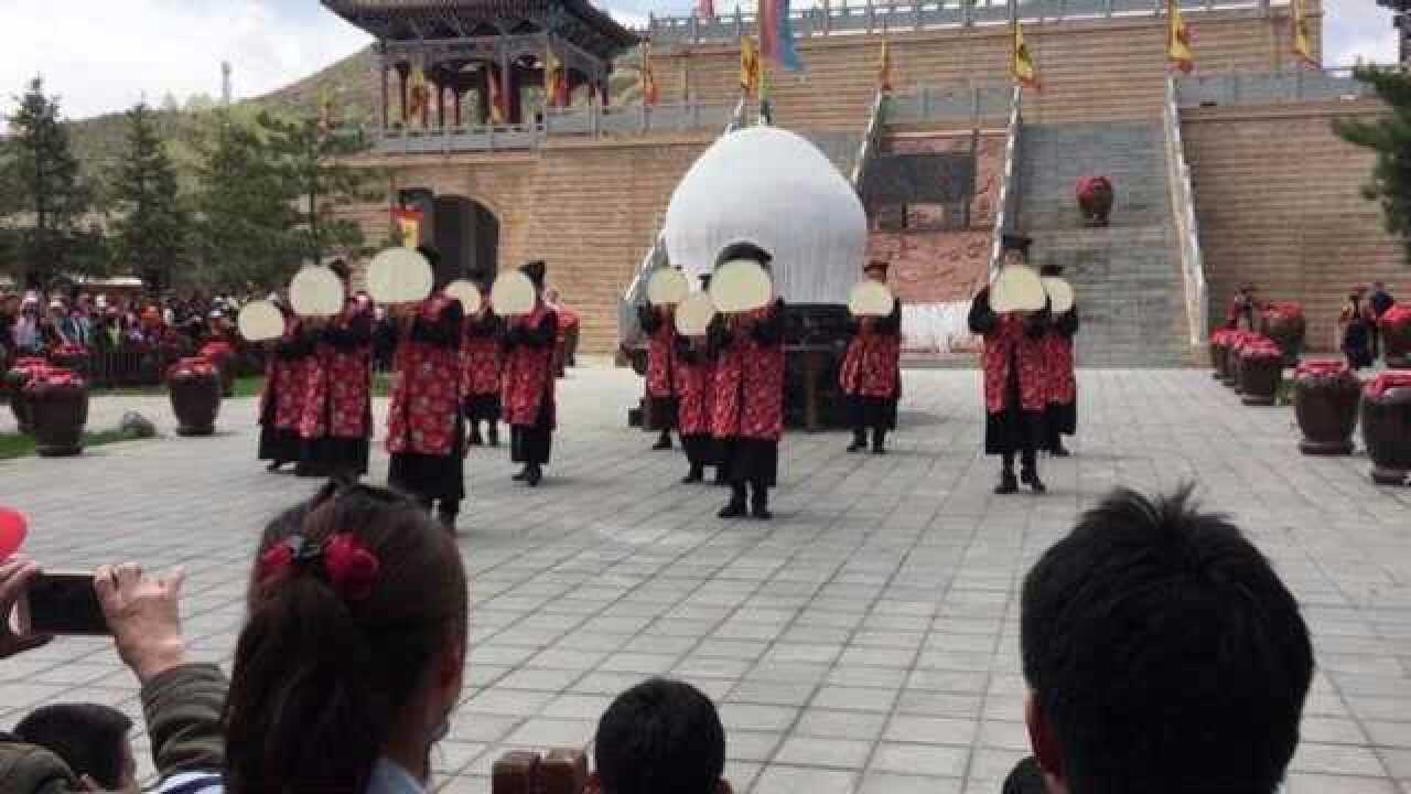 青海互助彩虹部落土族园旅游——土族民俗舞蹈表演_高清1080P在线观看平台_腾讯视频