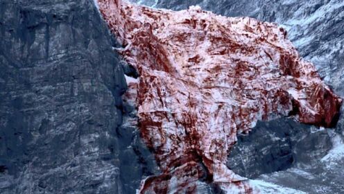 远古冰山融化，冰水竟是血红色，更可怕的是里面的东西！