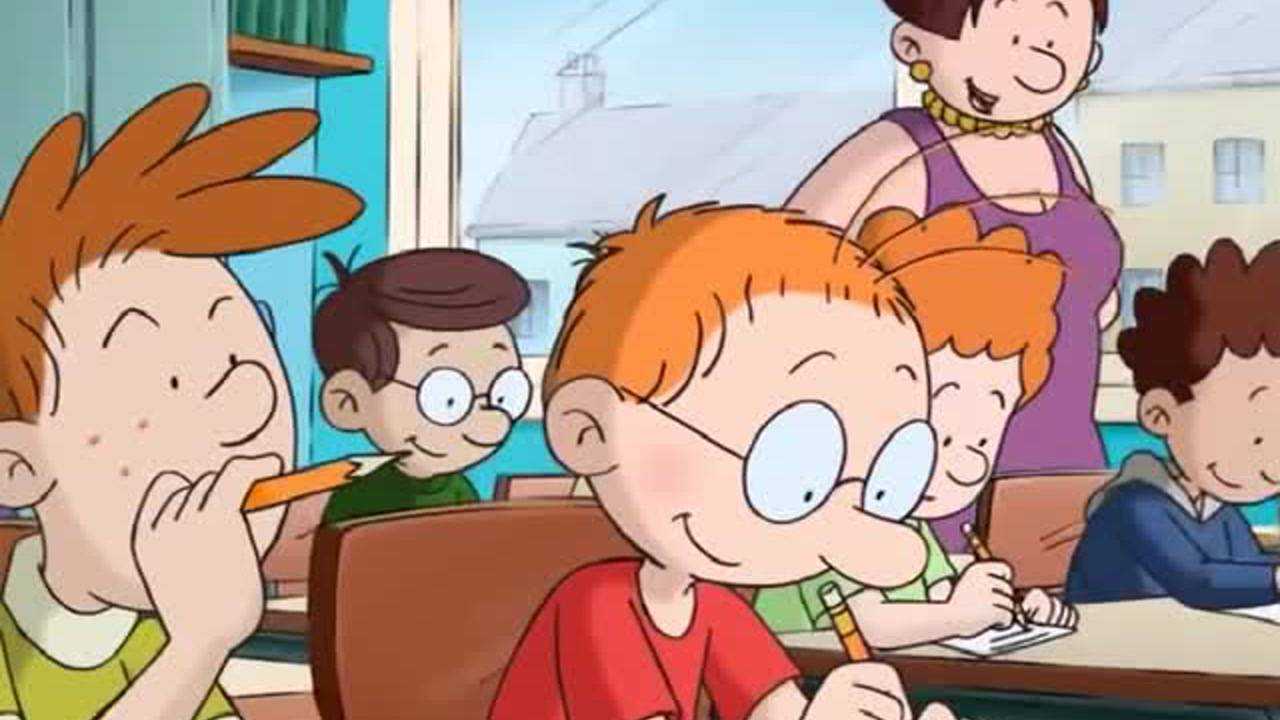 百变马丁小强因为考试作弊被老师当场抓个现行