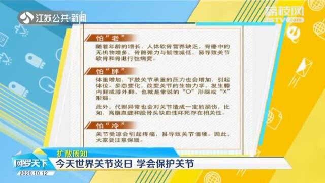 关节最怕这5件事!学会保护关节 这些生活细节要注意!