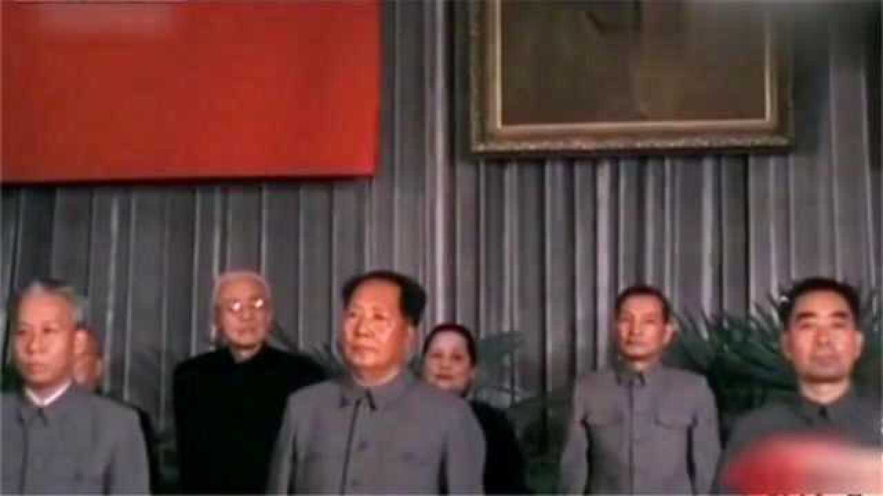 1955年中国人民解放军,第一次授勋授衔典礼的珍贵画面_高清1080P在线观看平台_腾讯视频