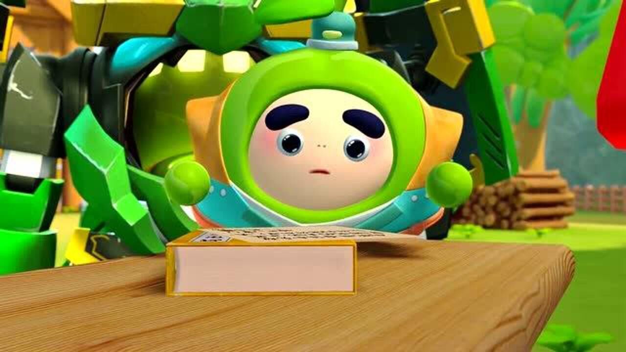 果宝特攻神武门疯清扬送给国宝三剑客一本战甲宝典