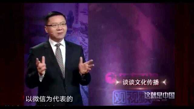 张维为:从开发高铁的文化意义的角度进行中国文化的传播