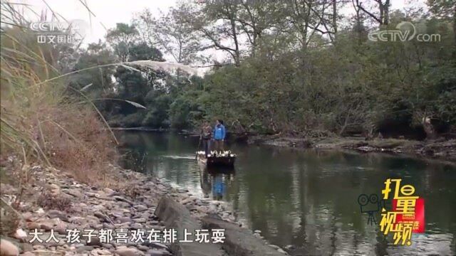 筏头和筏尾的制作水平,从行船的流畅性就可以明显看出