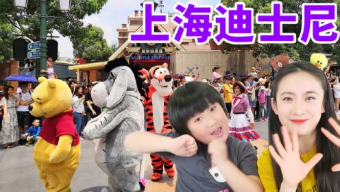 上海迪士尼乐园小熊维尼游乐场 探险森林动物世界