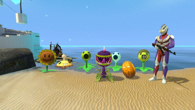 迪迦奥特曼把豌豆射手种在海边会长得更快吗?