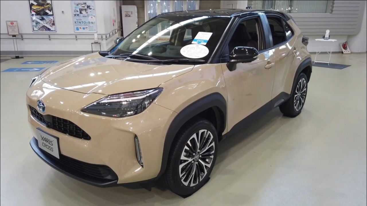 丰田全新suv,2021款丰田致炫cross亮相,还是混动的,太帅了