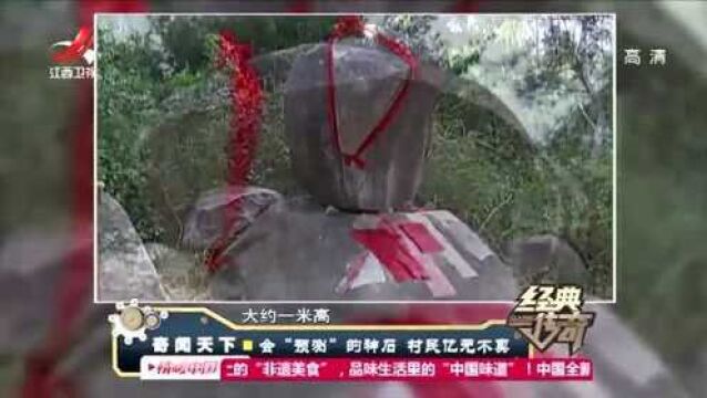 神奇石头能发出各种声音,村民将其奉为神石,当做镇村之宝