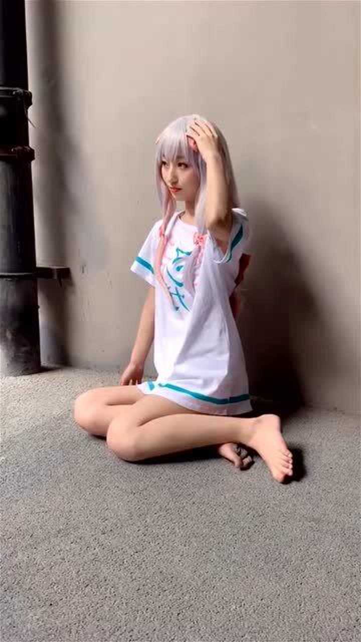 漫展cos脚底板黑不影响的颜值