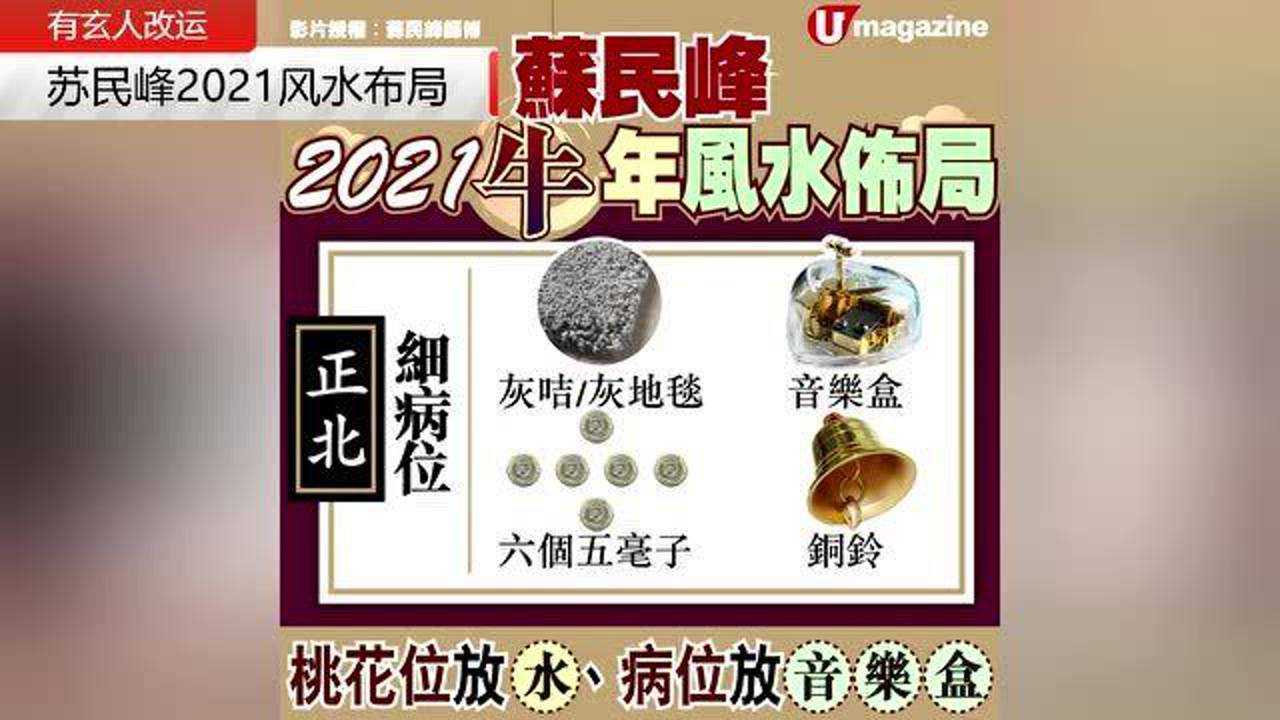 苏民峰2021年家居风水布局