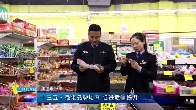 十三五ⷮŠ强化品牌培育 促进质量提升