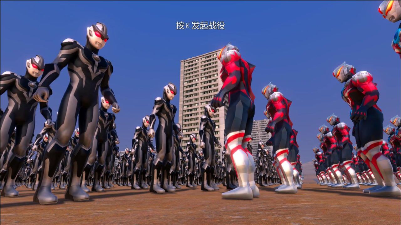 巅峰对决:100个暗耀欧布奥特曼挑战2500名暗黑银河奥特曼!