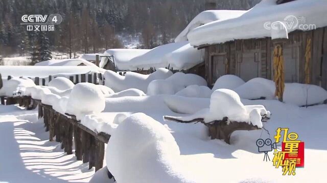 利用雪的特性打造雪景,专门为游客提供拍摄场景!