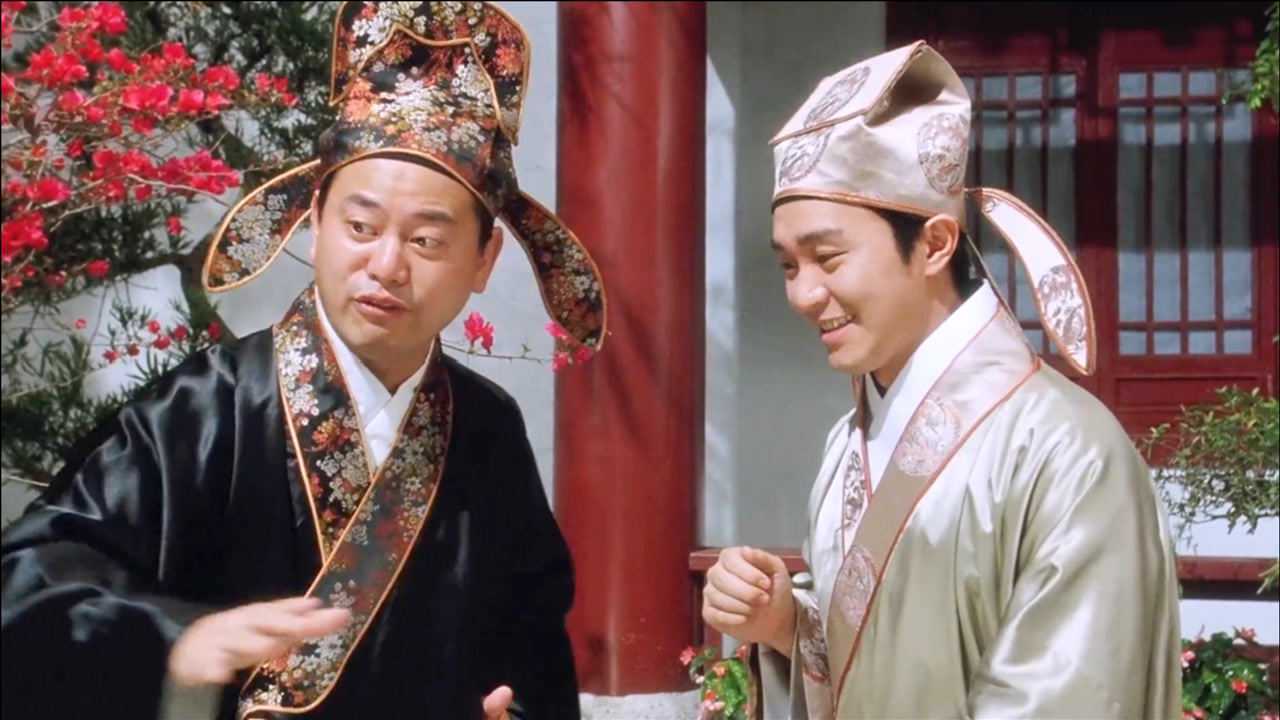 周星驰陈百祥合作电影唐伯虎作画那都是分分钟的事