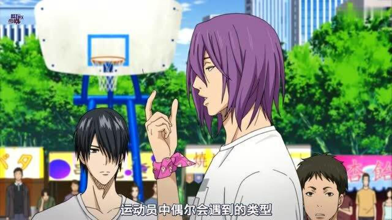 紫原敦 几乎每次出场都在吃零食 最喜欢开黑子哲也的