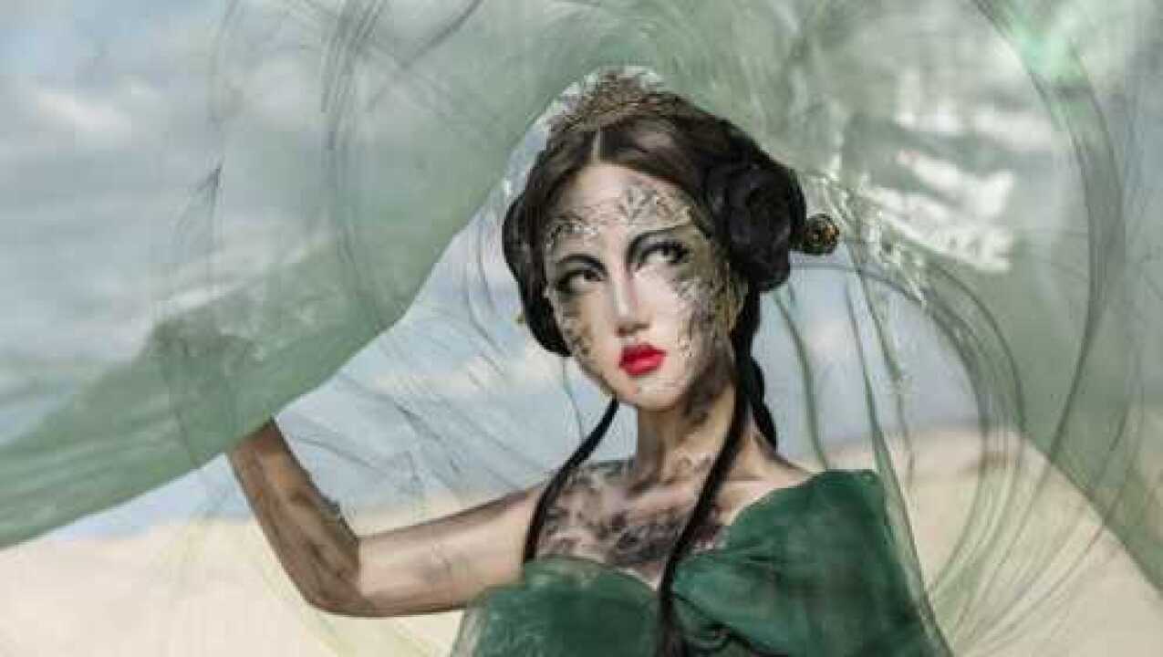 山海经女妭旱魃有钟山者有女子青衣名曰赤水女子献