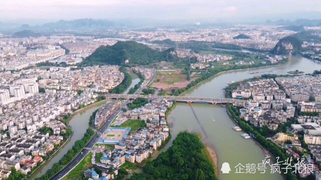 广西桂林市,比南宁和柳州出名,看看桂林的城市建设