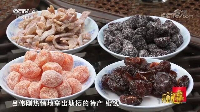 塘栖古镇的特产蜜饯,色泽饱满,完全不加任何添加剂