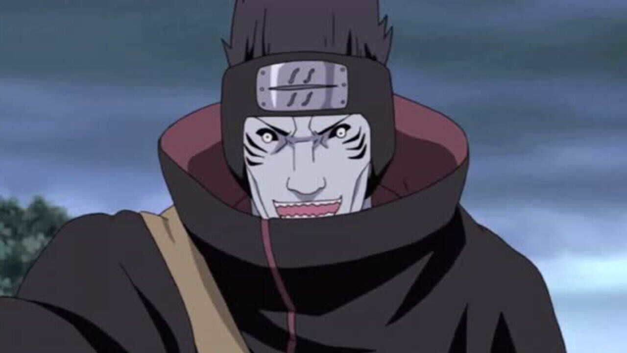 火影忍者干柿鬼鲛vs四尾老紫一招就把四尾人柱力给秒杀了