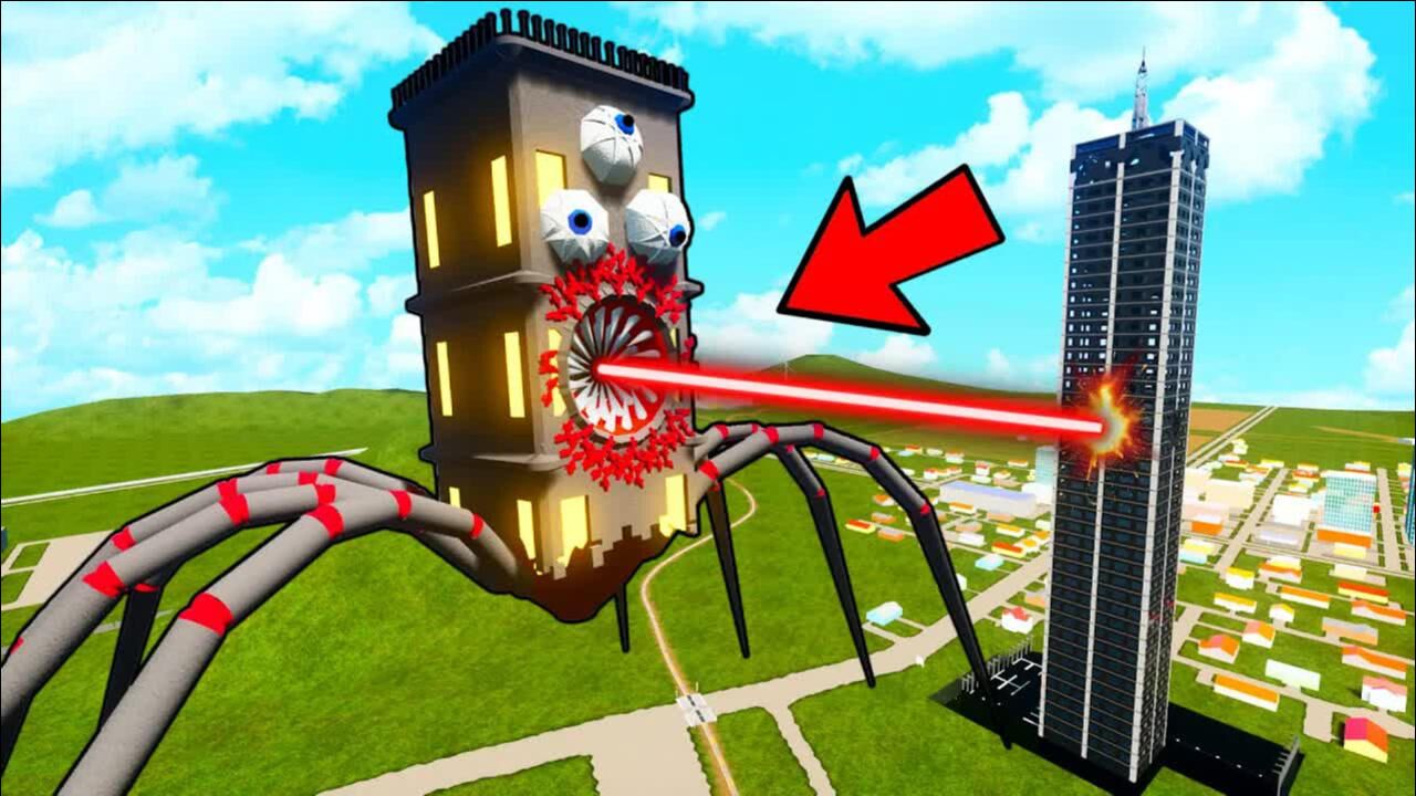 乐高游戏:升级后的变异房子头,再次来到乐高城,这次更强了!