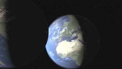 如果有一个假想的地球撞击了真实的地球，那会如何？