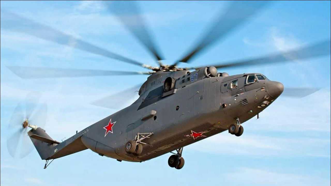 抗震救灾的神器俄罗斯米26直升机战力惊人的大力士
