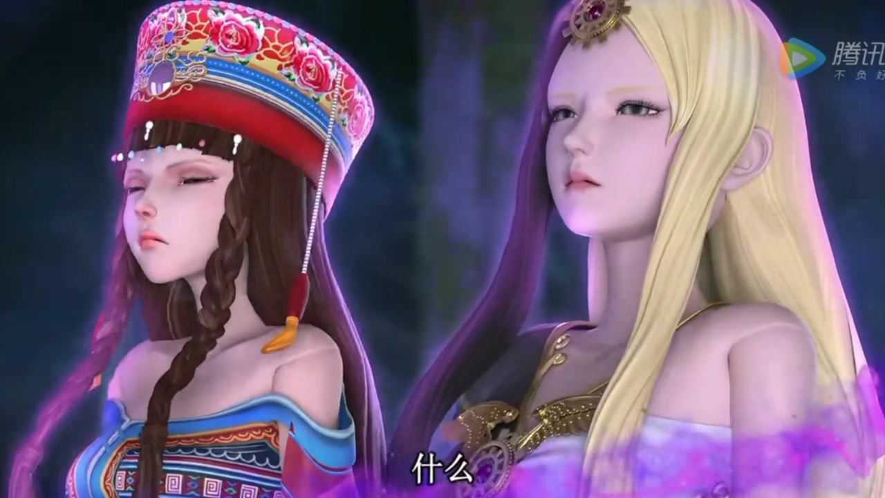 女王将黑香菱和白光莹抓到宝石盒子里了