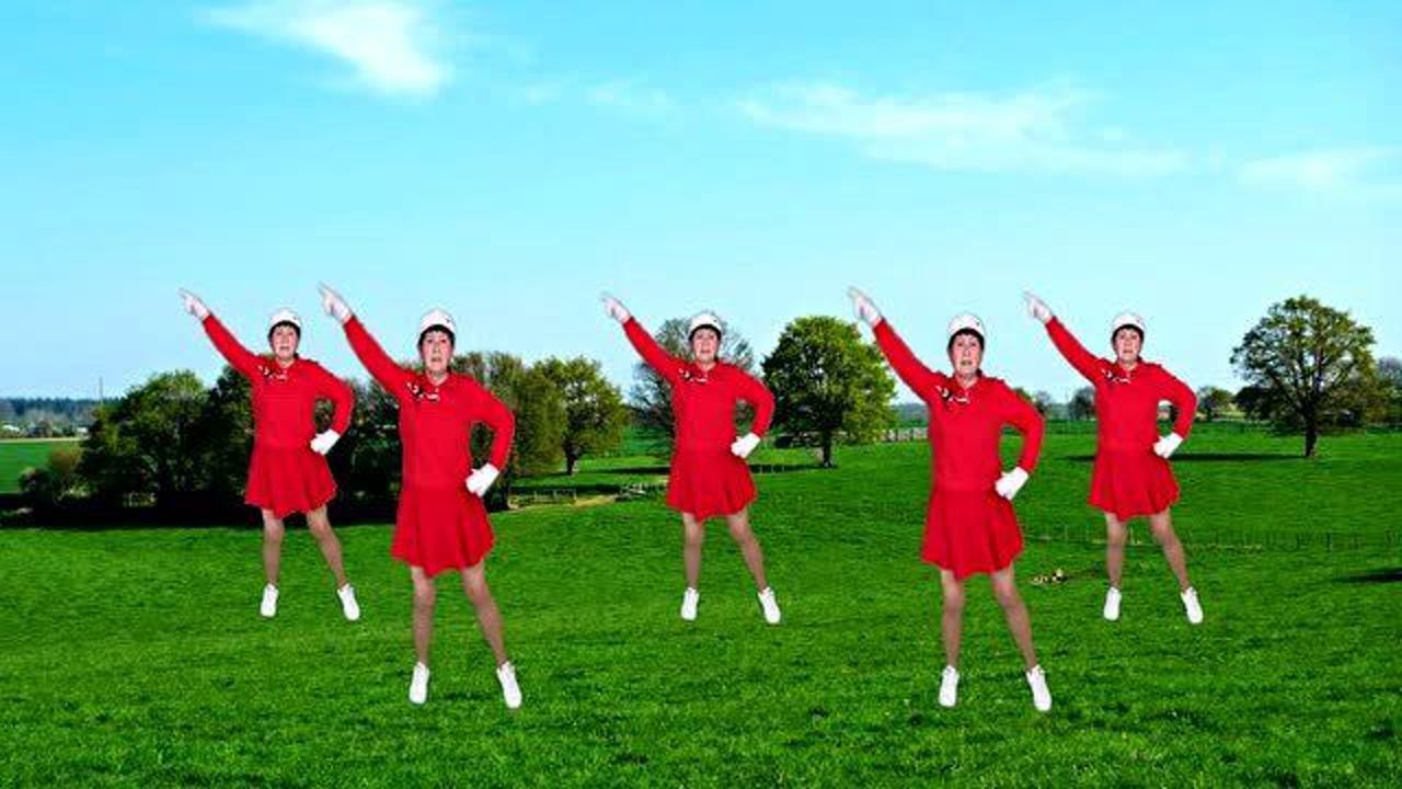 梦之队快乐之健身操第十八套 自由运动 骄阳舞韵学跳演示