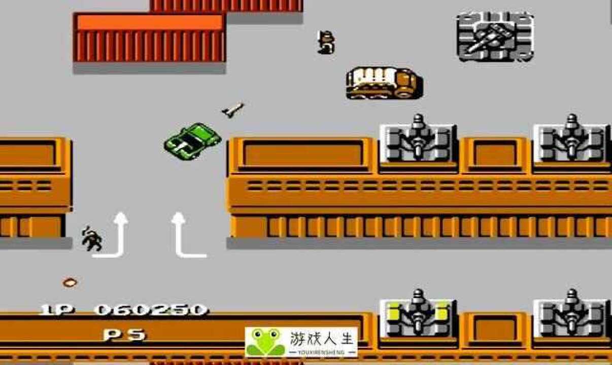 你玩过吗?90后小霸王插卡fc游戏之:赤色要塞(第三关)