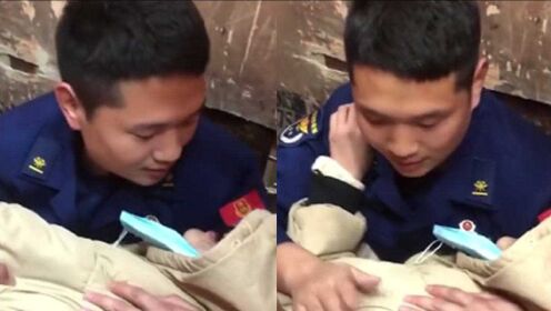 实拍：江西省南昌一25岁女子欲跳楼轻生 被救后在消防员怀中大哭