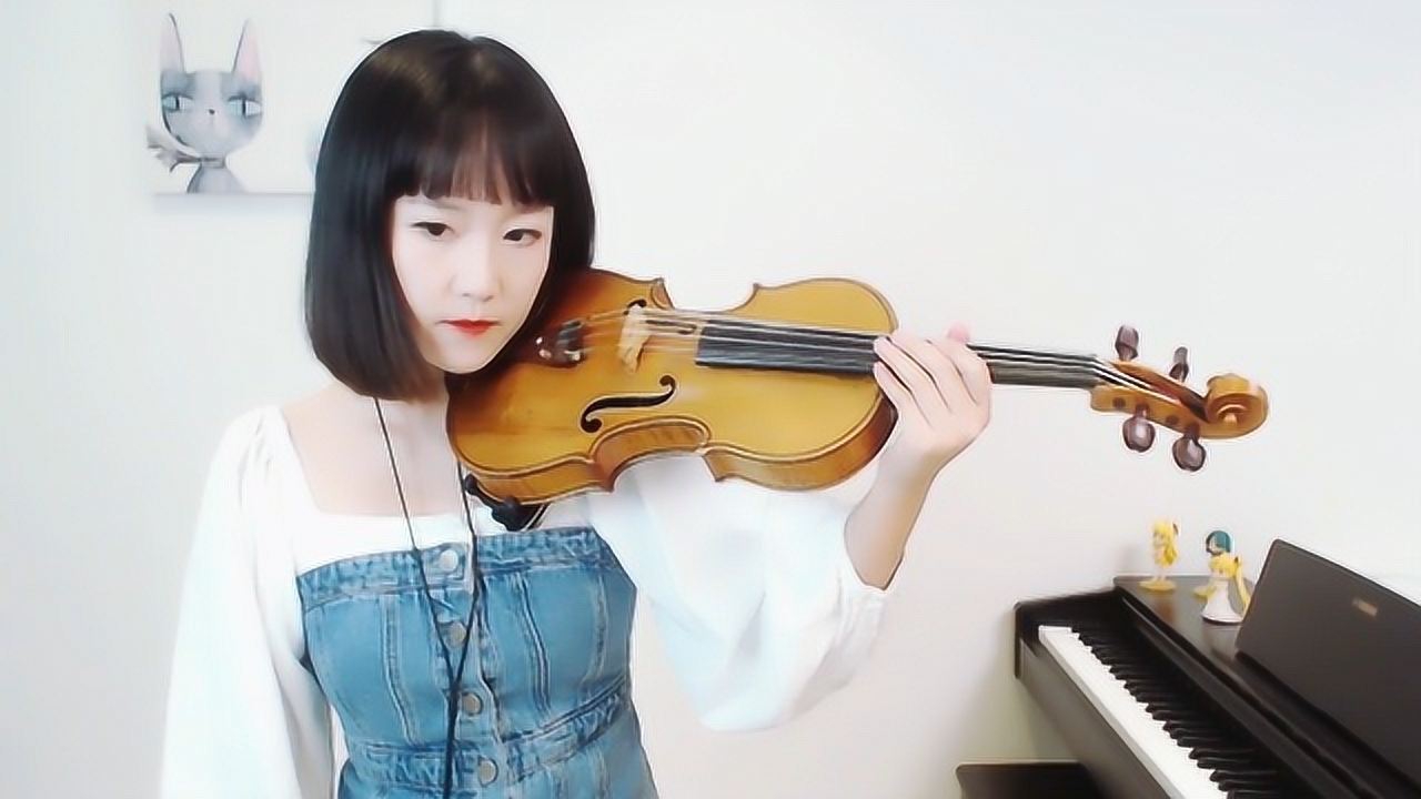 揉揉酱小提琴演奏琅琊榜主题曲刘涛红颜旧小提琴版自制小提琴谱