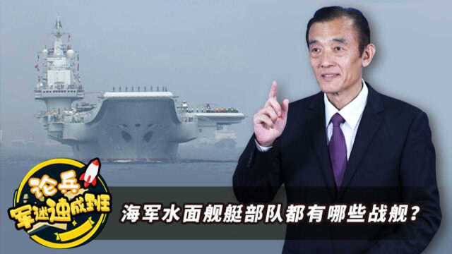 论兵ⷥ†›迷速成班:海军水面舰艇部队都有哪几类战舰?