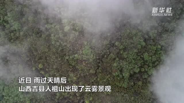 人祖山:云雾如画 美不胜收