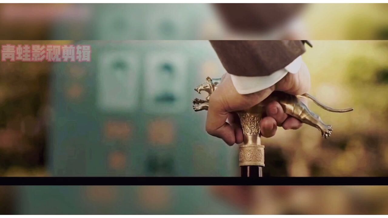 追龙1看你现在衣着光鲜连这根拐杖都富贵逼人