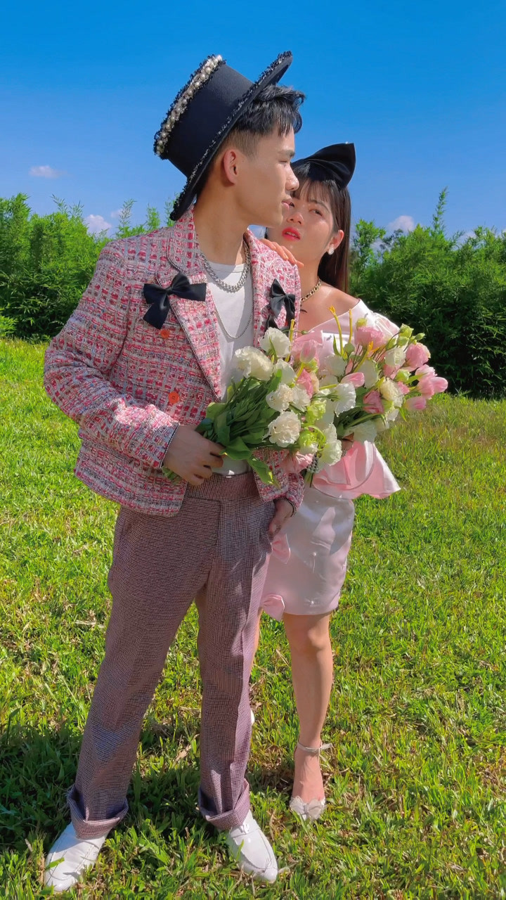 陈三废的婚纱照