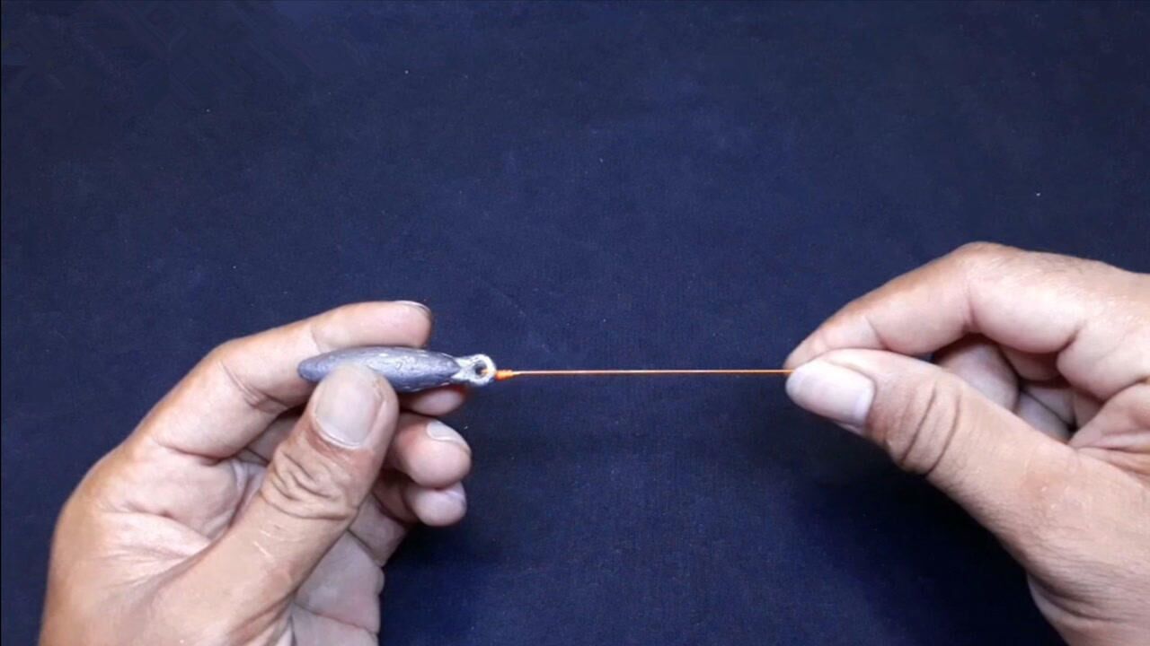 铅坠的链接方法,各种远投钓法都用得上,钓鱼人必学_腾讯视频