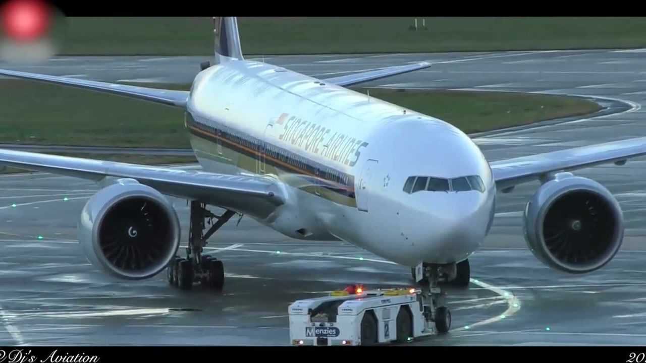 中國南方航空的空客a330-300 天合聯盟彩繪機降落!