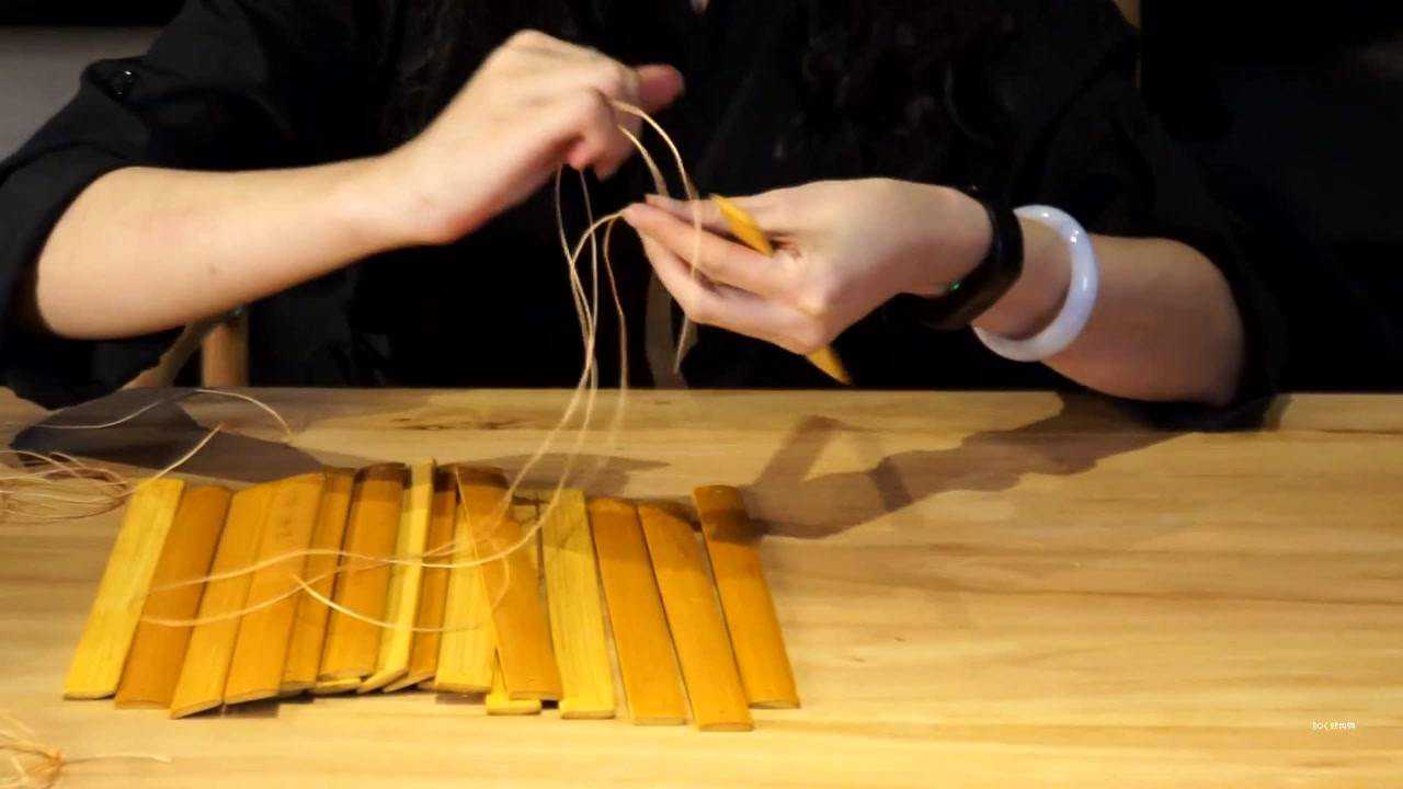 第二部分：竹简编制_腾讯视频