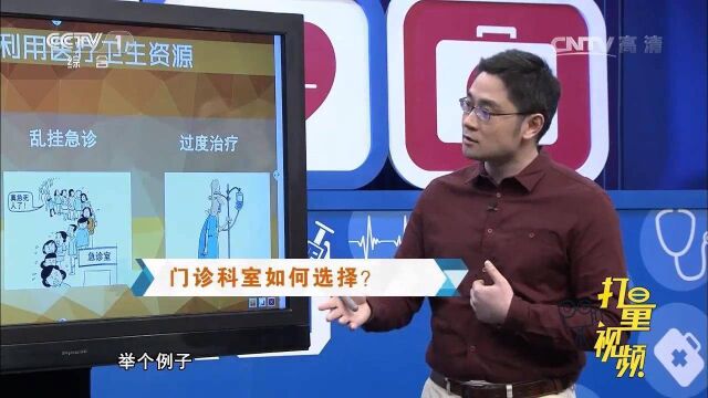 就医时门诊科室如何选择?专家给出建议,快听听