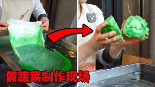 7件会让你吓一跳的事情，日本饭店做饭用热色蜡做的假的蔬菜？