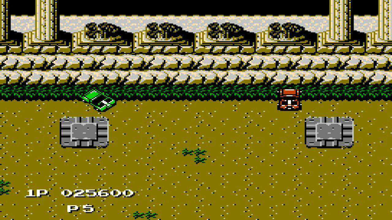 fc小霸王 红白机游戏《赤色要塞》双人联机速通关 原声无解说