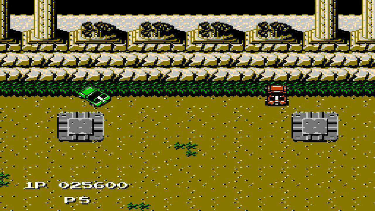 fc小霸王 红白机游戏《赤色要塞》双人联机速通关 原声无解说