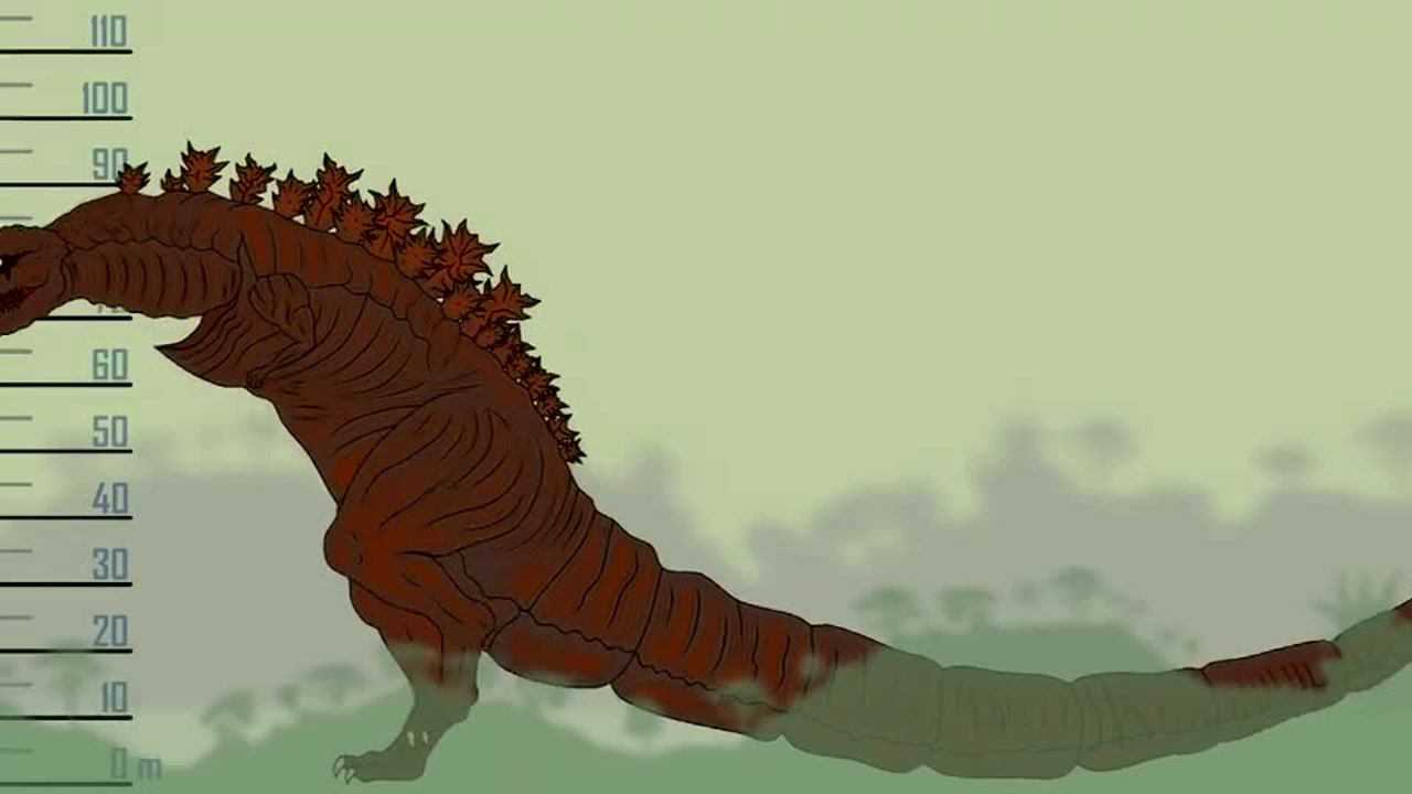 哥斯拉金刚盖刚基多拉身高比例详解