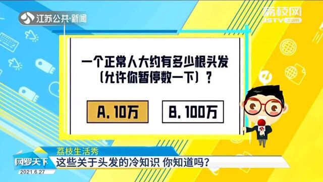 关于头发的冷知识 一天掉多少头发正常呢?