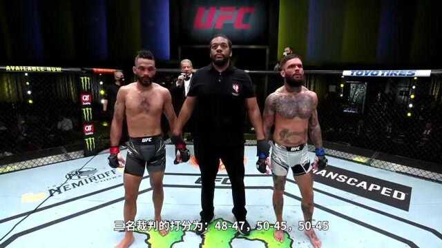 UFC拉斯维加斯27 冯特赛后采访:我有UFC最强刺拳