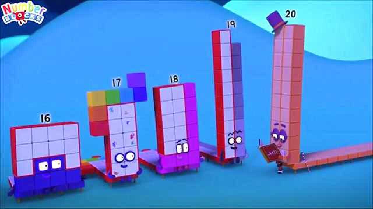 数字方块动画方块20讲述数字的故事原来数字的世界这么有趣