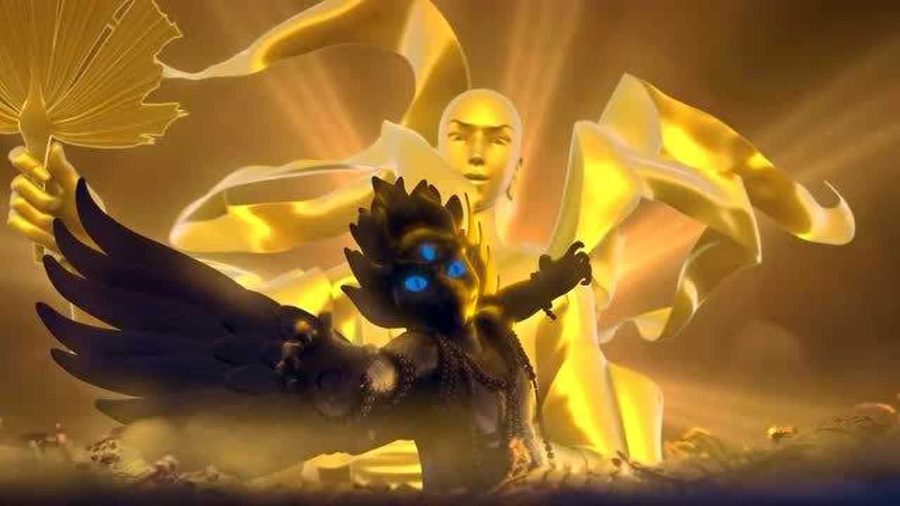 济公动漫版:濒死的修缘,终于顿悟比金身更重要的是爱,最终化身降龙